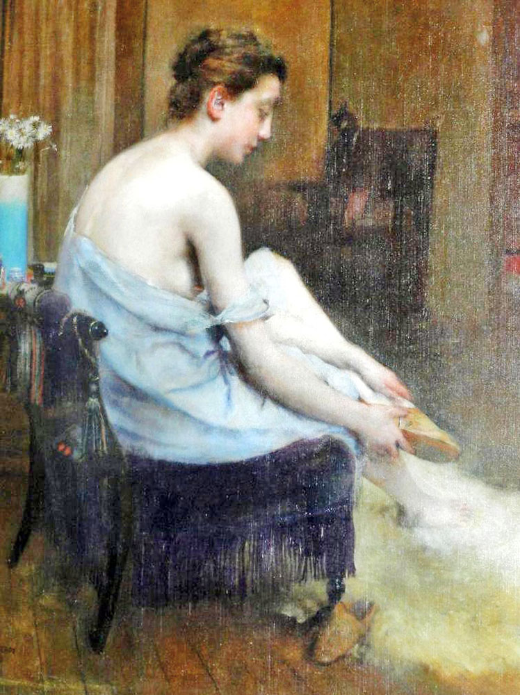 «Натурниця». 1893. Полотно, олія